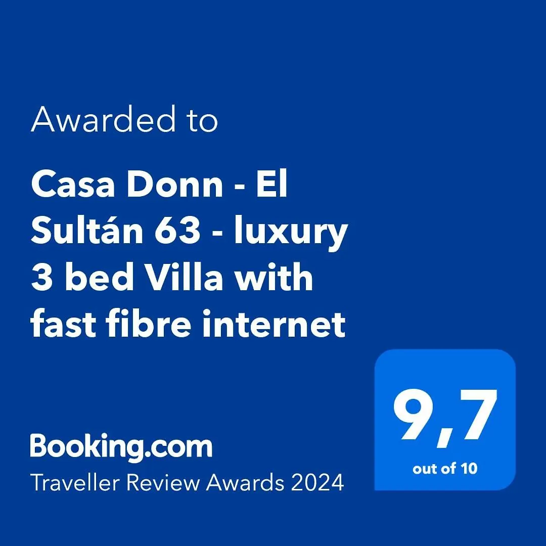 Casa Donn - El Sultan 63 - Luxury 3 Bed Villa With Fast Fibre Internet Corralejo